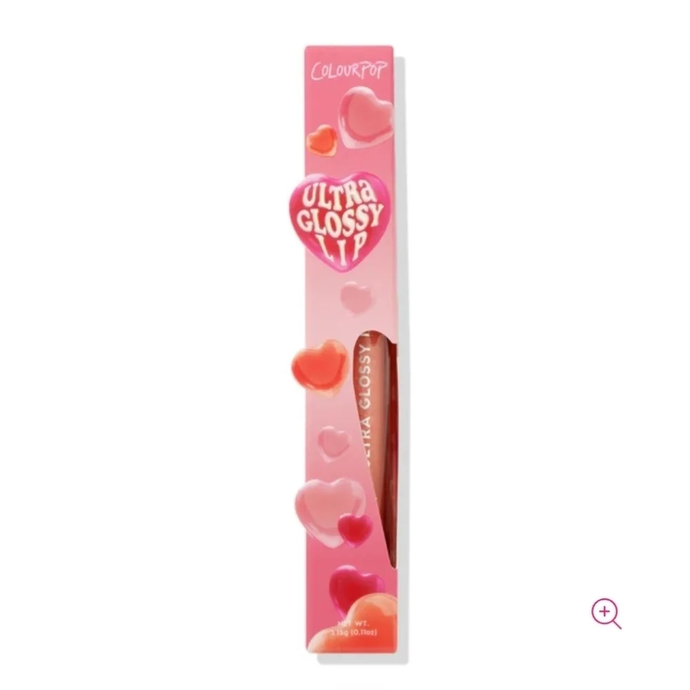 ColourPop Ultra Glossy Lip: One Kiss (Peachy Nude) .11oz, NIB